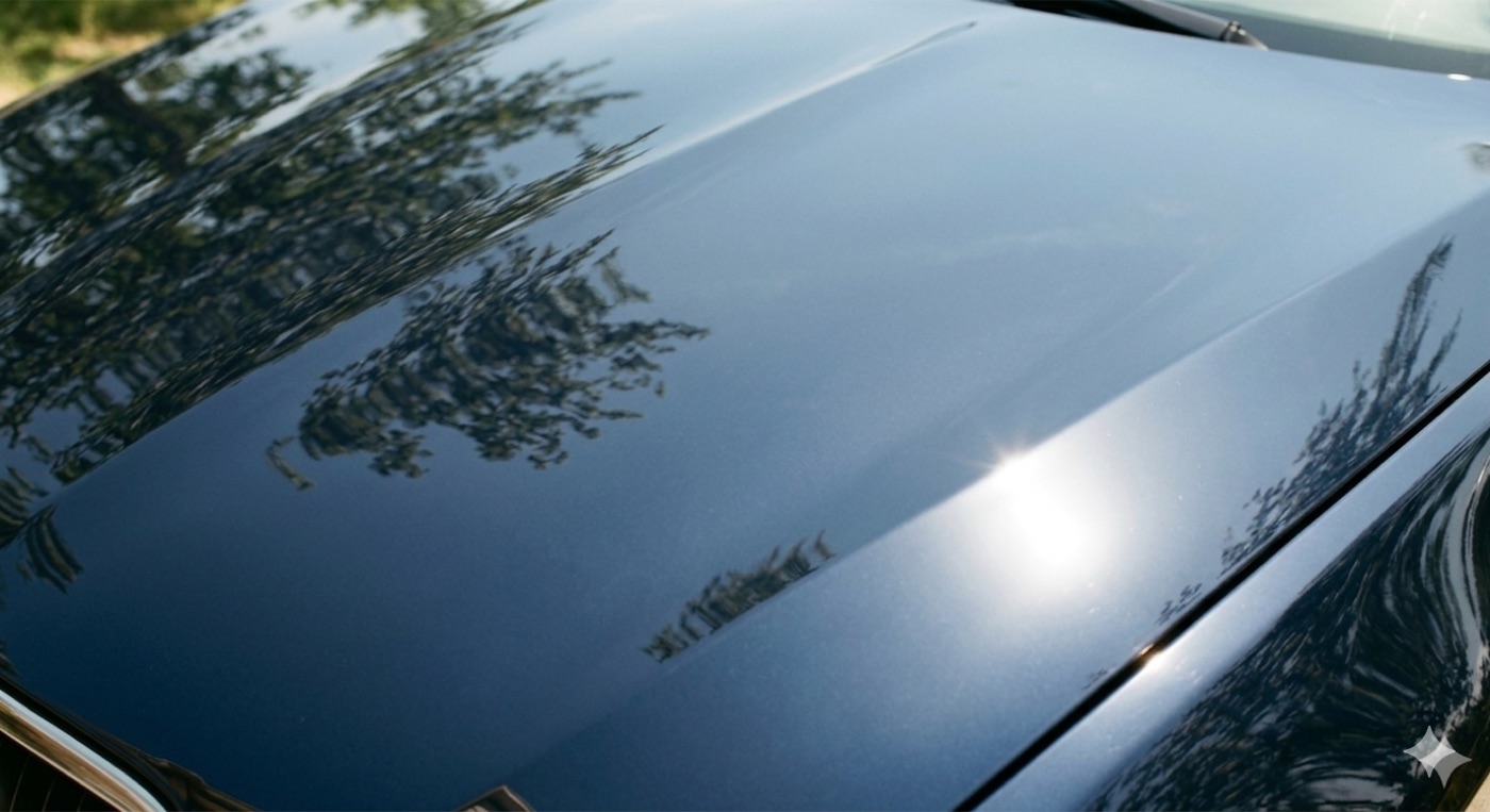 Express Paint Enhancement — after, swirls and oxidation removed