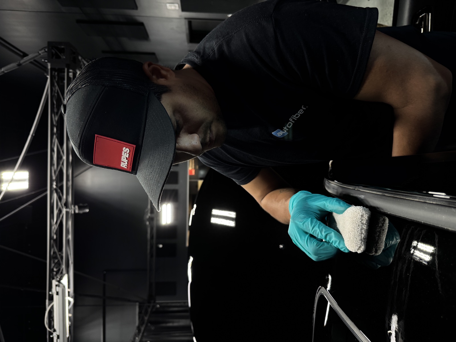 Exterior ceramic coating applied by RUPES-trained detailer
